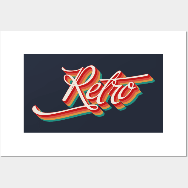 Retro Wall Art by n23tees